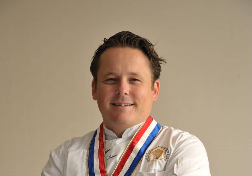 Marcel de Leeuw, SVH Meesterkok en voorzitter Stichting Sterklas